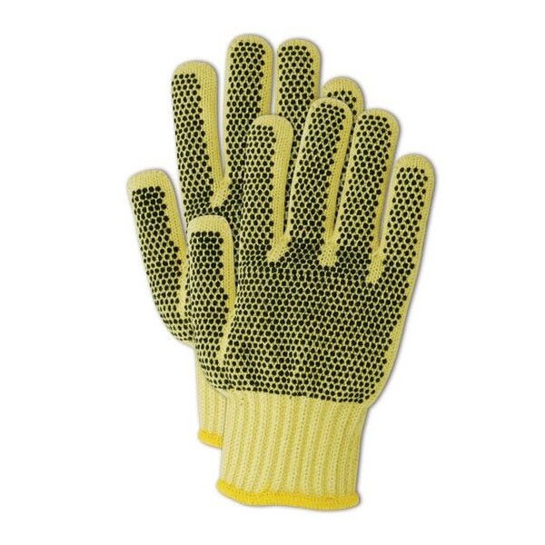 CutMaster CutResistant Machine Knit Gloves w Nitrile Dots, Made with Dupont Kevlar 500, 12PK